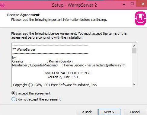 License agreement